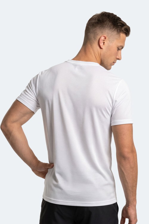 Slazenger HARDFLEX Erkek Beyaz Tişört
