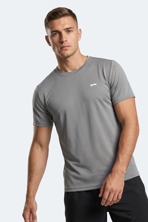 Slazenger HARDFLEX Erkek Gri Tişört