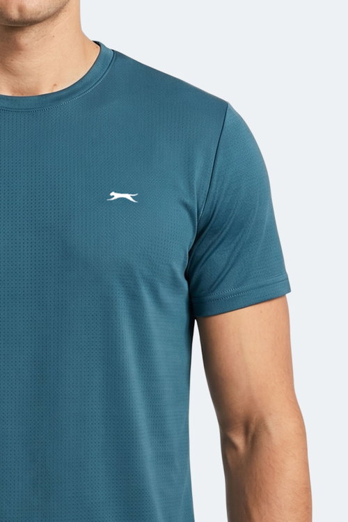 Slazenger HARDFLEX Erkek Petrol Tişört