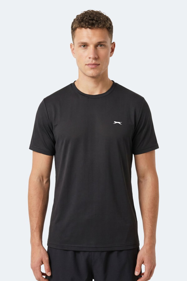 Slazenger HARDFLEX Erkek Siyah Tişört