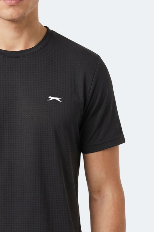 Slazenger HARDFLEX Erkek Siyah Tişört