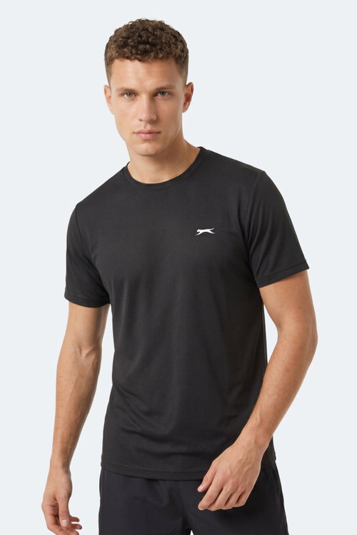 Slazenger HARDFLEX Erkek Siyah Tişört