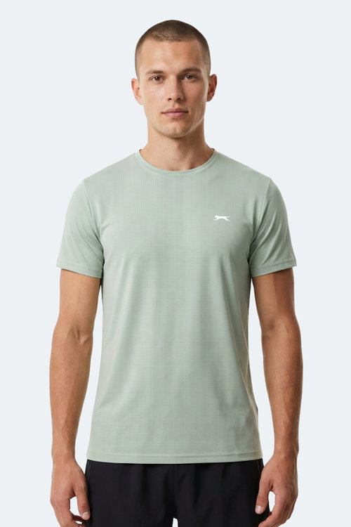 Slazenger HARDFLEX Erkek Su Yeşili Tişört