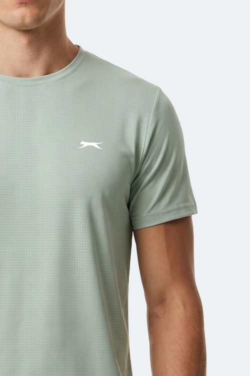 Slazenger HARDFLEX Erkek Su Yeşili Tişört