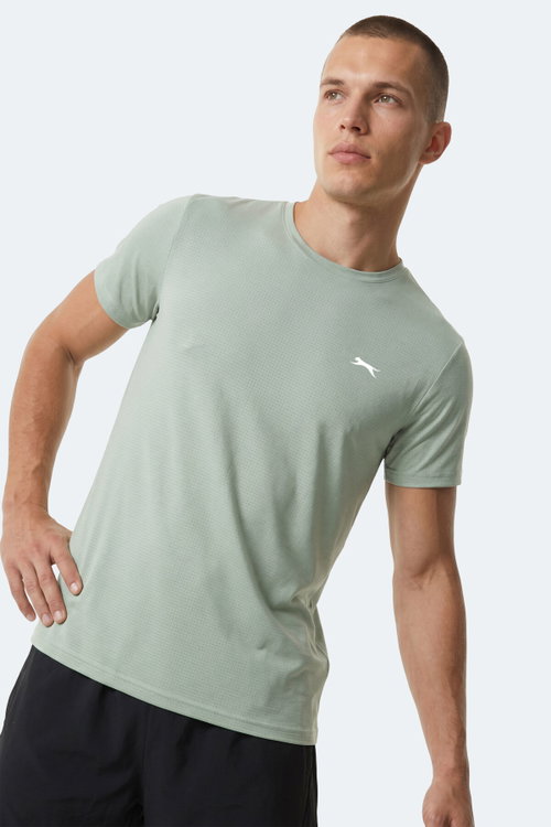Slazenger HARDFLEX Erkek Su Yeşili Tişört
