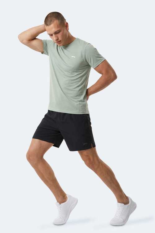 Slazenger HARDFLEX Erkek Su Yeşili Tişört