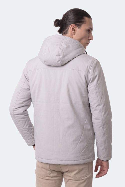 Slazenger HARTA Erkek Su İtici Taş Gri Mont & Kaban
