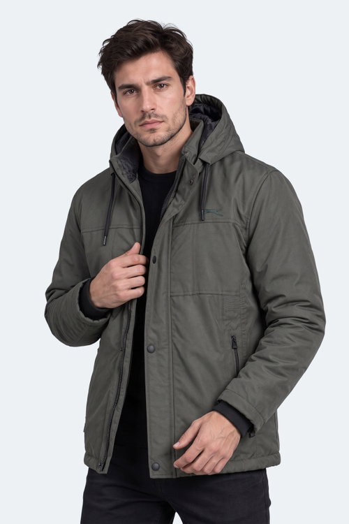 Slazenger HARVE I Erkek Haki Mont & Kaban