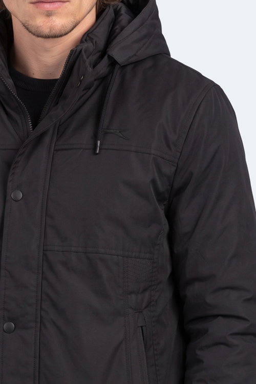 Slazenger HARVE I Erkek Siyah Mont & Kaban