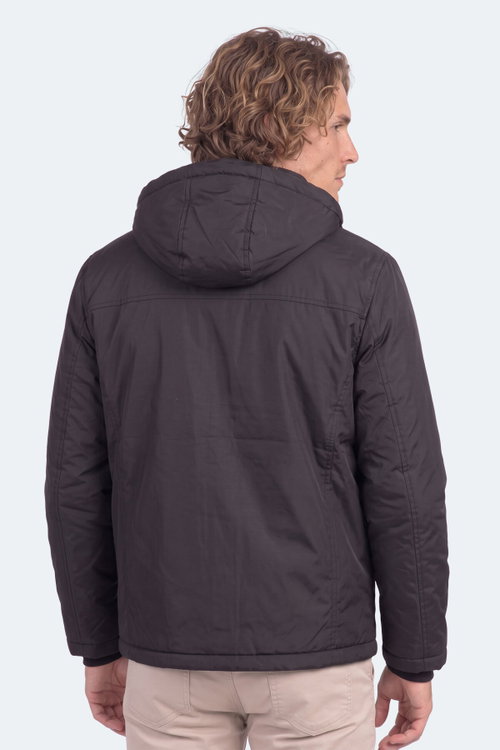 Slazenger HARVE I Erkek Siyah Mont & Kaban