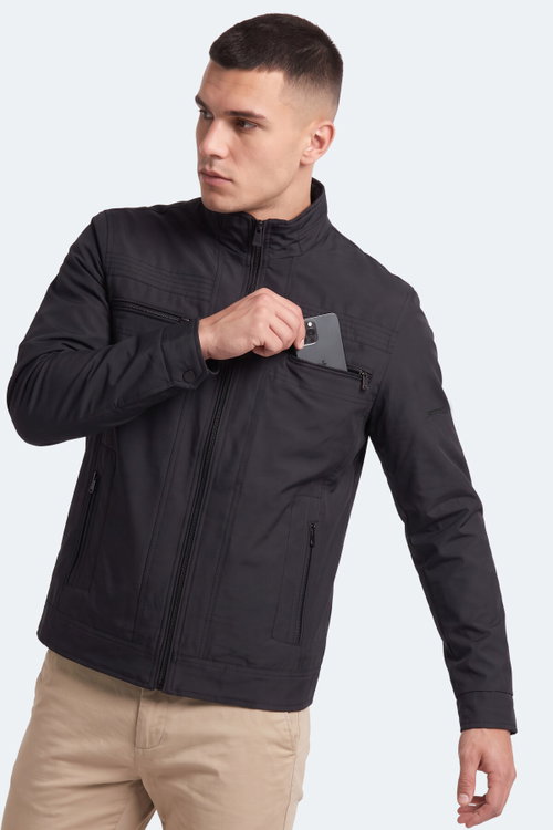 Slazenger HASKEL Erkek Siyah Mont & Kaban