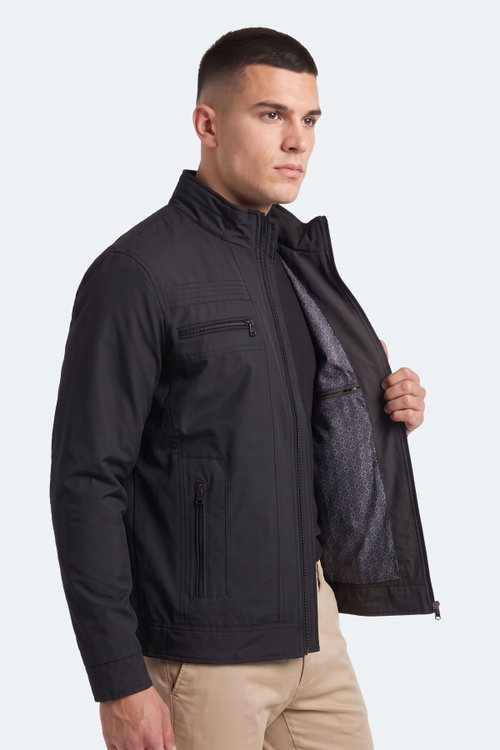 Slazenger HASKEL Erkek Siyah Mont & Kaban