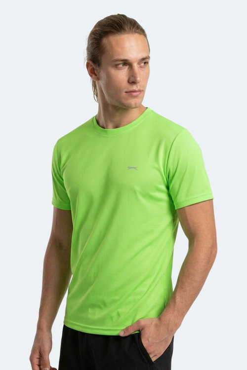Slazenger HAUNTED 5 Lİ SET Erkek Neon Pembe - Neon Turuncu - Açık Mavi - Petrol - Neon Yeşil Tişört