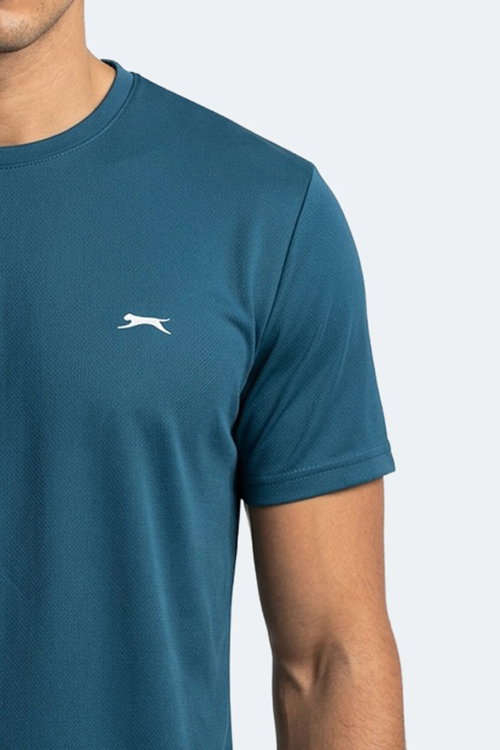 Slazenger HAUNTED 5 Lİ SET Erkek Neon Pembe - Neon Turuncu - Açık Mavi - Petrol - Neon Yeşil Tişört