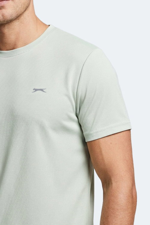 Slazenger HAUNTED I Erkek Açık Yeşil Tişört