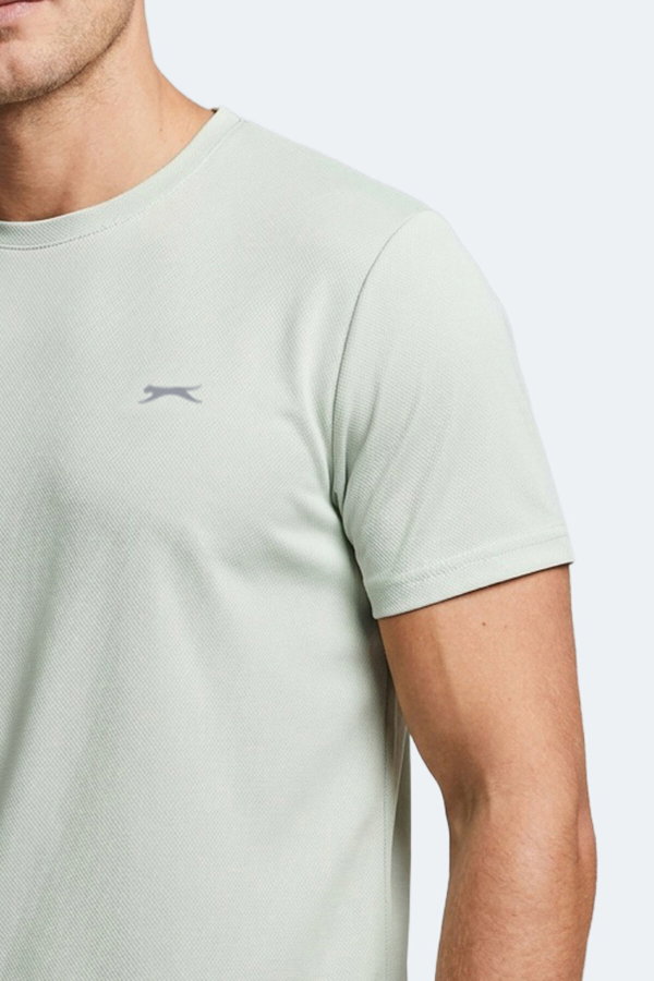 Slazenger HAUNTED I Erkek Açık Yeşil Tişört