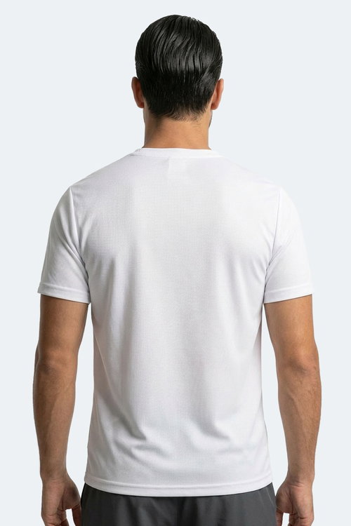 Slazenger HAUNTED I Erkek Beyaz Tişört