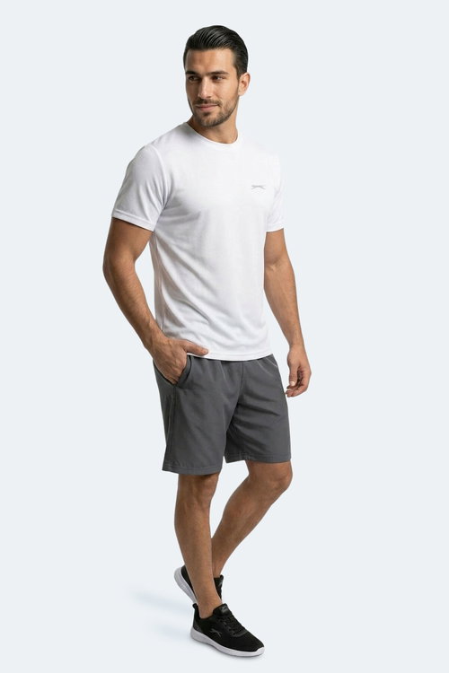 Slazenger HAUNTED I Erkek Beyaz Tişört