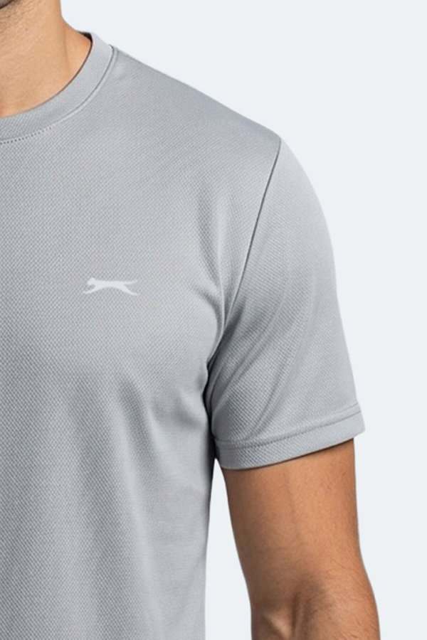 Slazenger HAUNTED I Erkek Gri Tişört