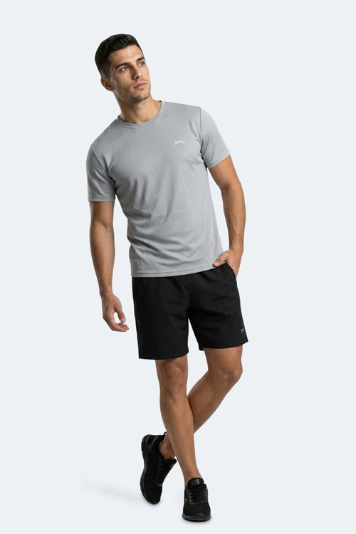 Slazenger HAUNTED I Erkek Gri Tişört