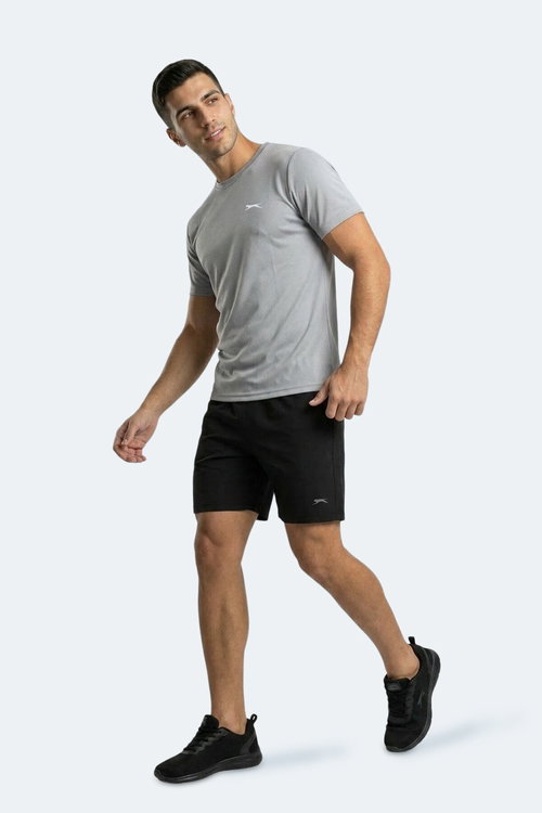 Slazenger HAUNTED I Erkek Gri Tişört