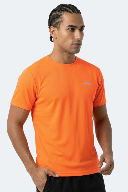 Slazenger HAUNTED I Erkek Neon Turuncu Tişört