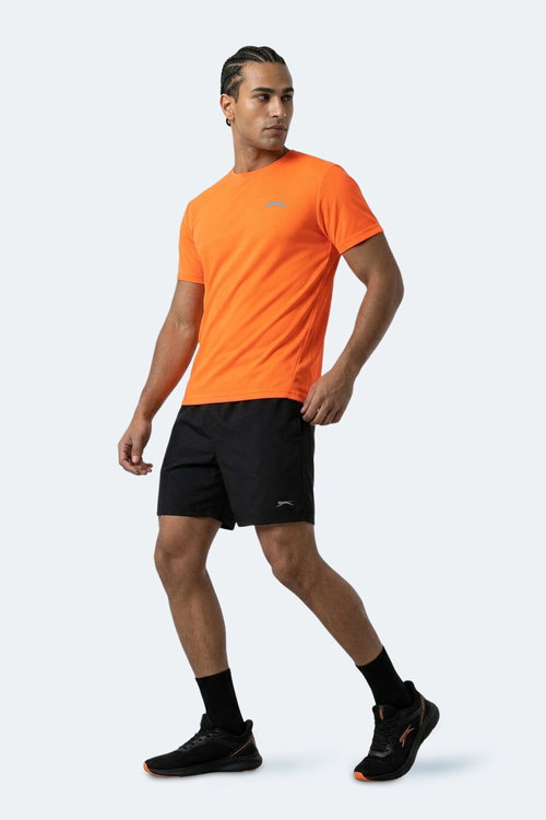 Slazenger HAUNTED I Erkek Neon Turuncu Tişört