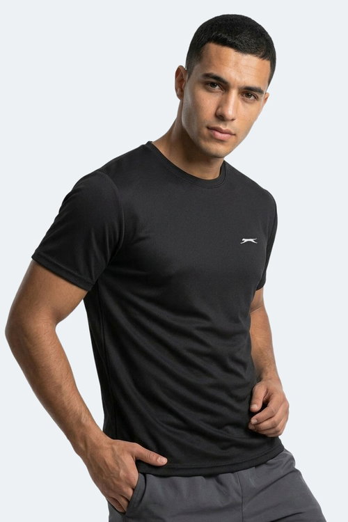 Slazenger HAUNTED I Erkek Siyah Tişört