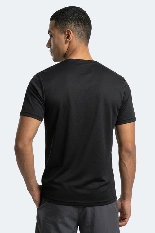 Slazenger HAUNTED I Erkek Siyah Tişört