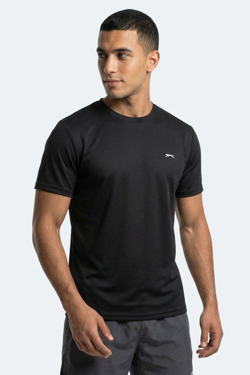 Slazenger HAUNTED I Erkek Siyah Tişört