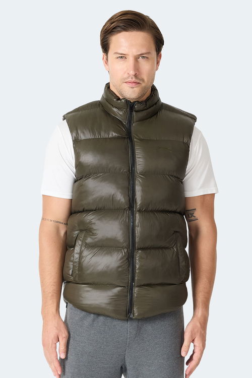 Slazenger HAVARON Erkek Şişme Haki Yelek