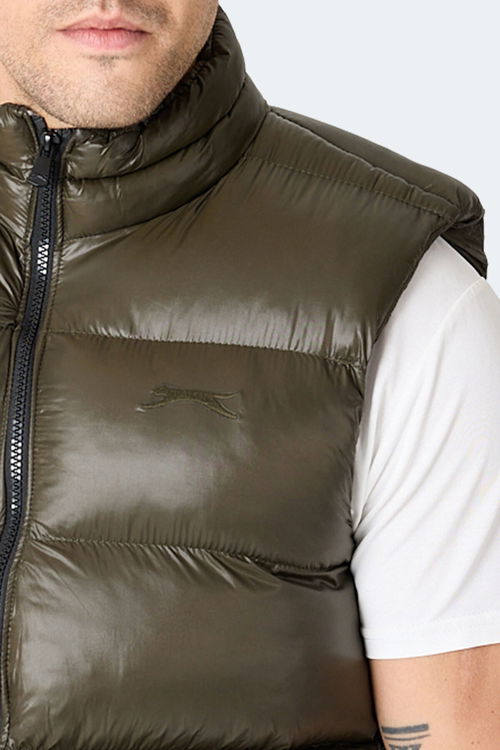 Slazenger HAVARON Erkek Şişme Haki Yelek