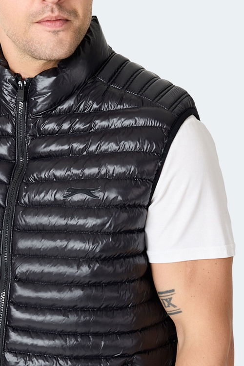 Slazenger HAZAR Erkek Şişme Siyah Yelek