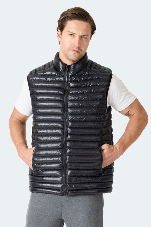 Slazenger HAZAR Erkek Şişme Siyah Yelek