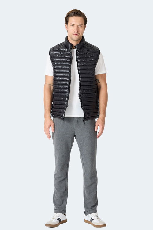 Slazenger HAZAR Erkek Şişme Siyah Yelek