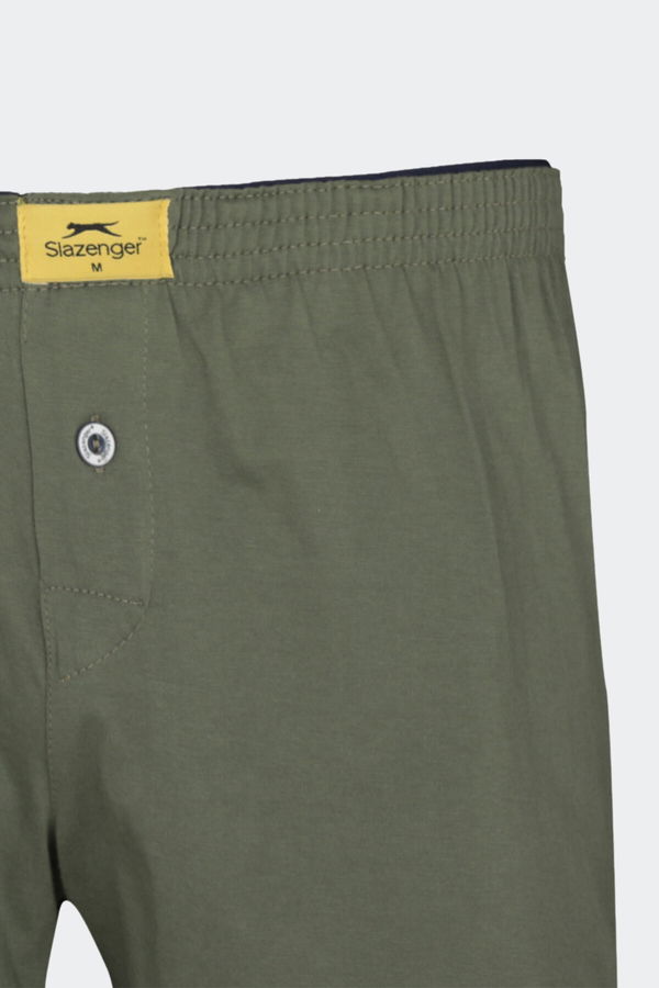 Slazenger HE 3 lü Set Erkek Haki Boxer