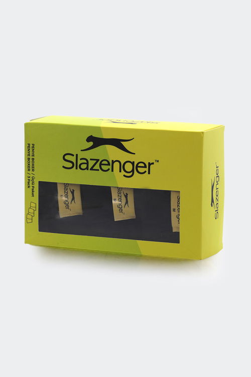 Slazenger HE 3 lü Set Erkek Lacivert Boxer