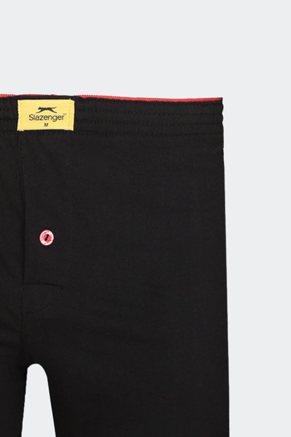 Slazenger HE 3 lü Set Erkek Siyah Boxer