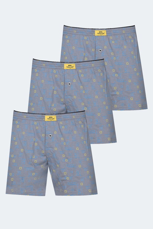 Slazenger HEGEL 3 lü Set Erkek Karışık Boxer