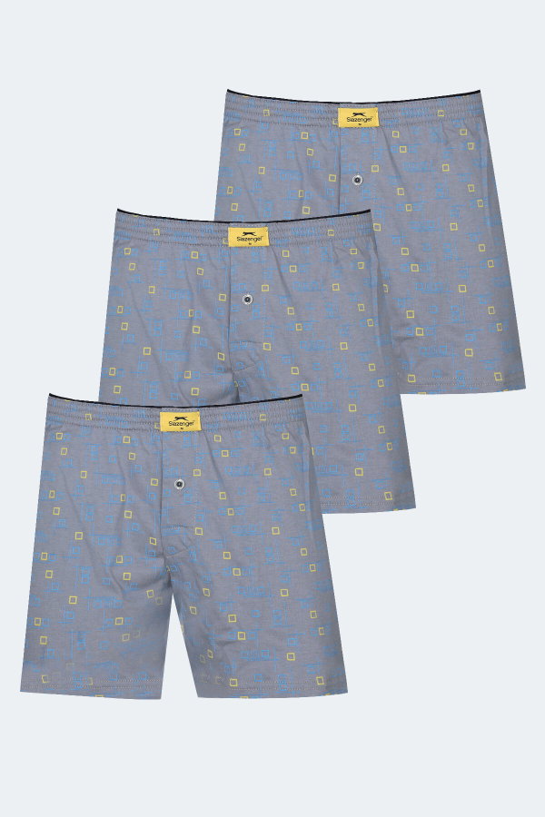 Slazenger HEGEL 3 lü Set Erkek Karışık Boxer