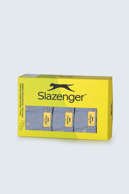 Slazenger HEGEL 3 lü Set Erkek Karışık Boxer