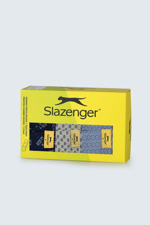 Slazenger HEGEL 3 lü Set Erkek Karışık Boxer