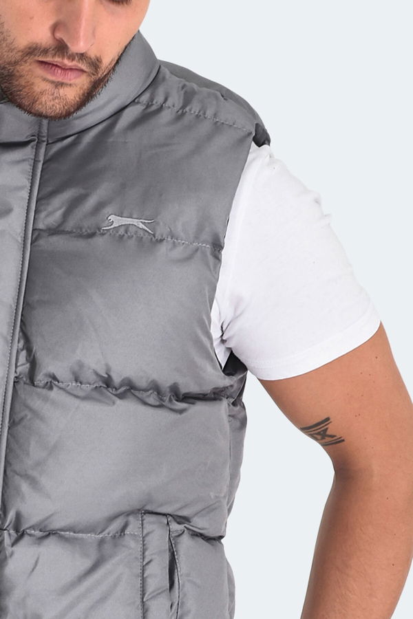 Slazenger HEIDA IN Erkek Yelek Koyu Gri