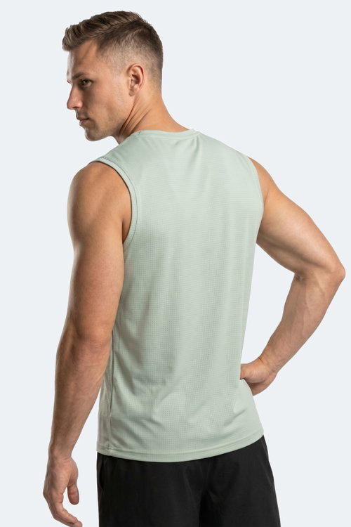 Slazenger HEROFIT IN Erkek Kolsuz Su Yeşili Atlet