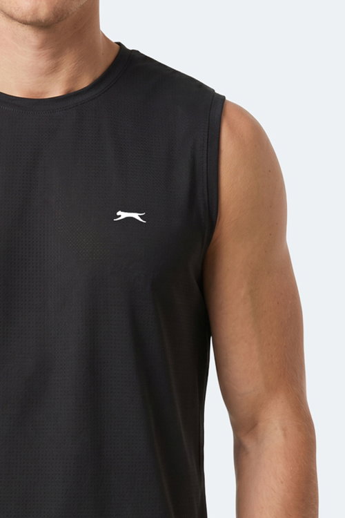 Slazenger HEROFIT IN 2 Lİ SET Erkek Beyaz - Siyah Tişört
