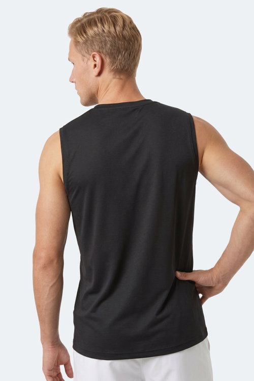 Slazenger HEROFIT IN 2 Lİ SET Erkek Beyaz - Siyah Tişört