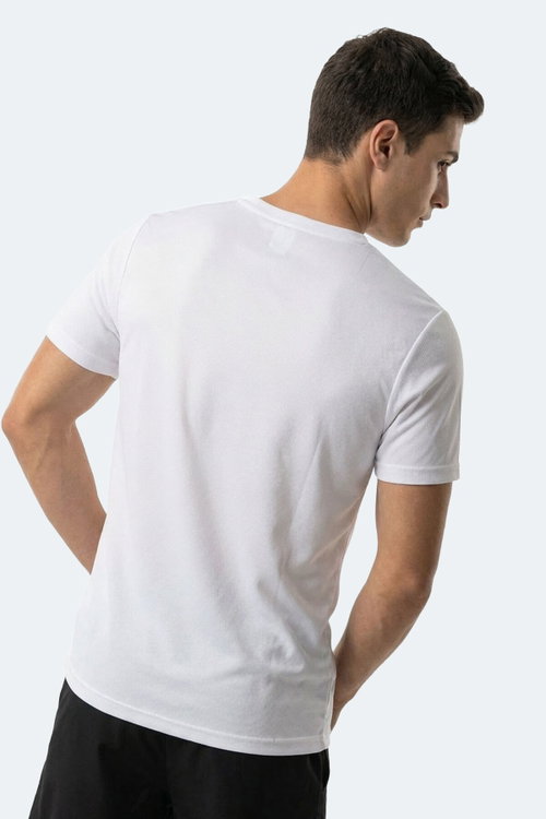 Slazenger HERRERA Erkek Beyaz Tişört