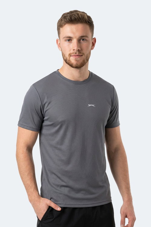 Slazenger HERRERA Erkek Koyu Gri Tişört