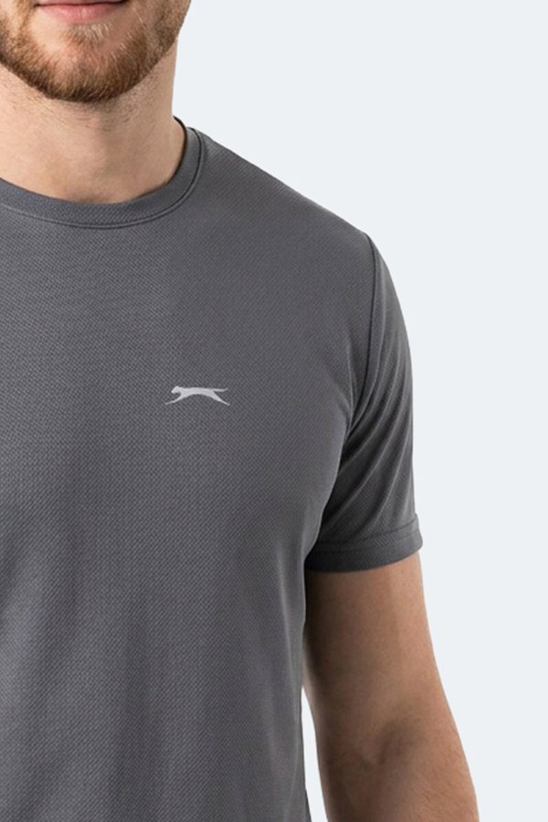 Slazenger HERRERA Erkek Koyu Gri Tişört