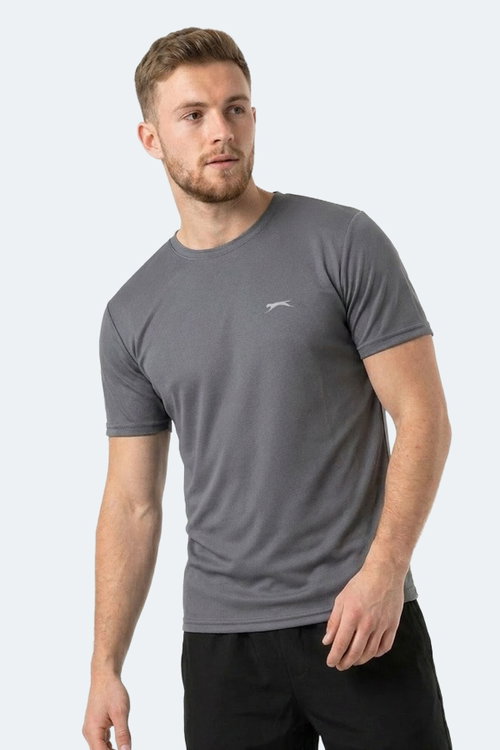 Slazenger HERRERA Erkek Koyu Gri Tişört